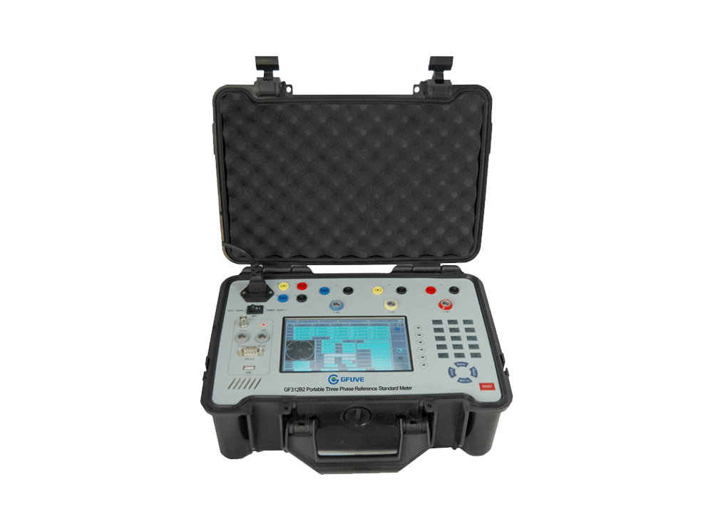 GF312B2 PORTABLE THREE PHASE REFERENCE METER WITH 